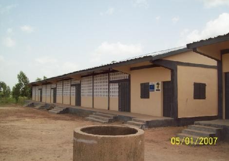 Bâtiment 1 du lycée moderne de Ketao
